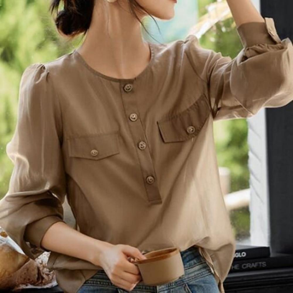 Rellawear Round Puff Shirt Hyg250229