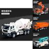 Crane Excavator Mixer Truck Engineering Vehicle Model With Inertia Alloy Construction For Kids Play And Collecting