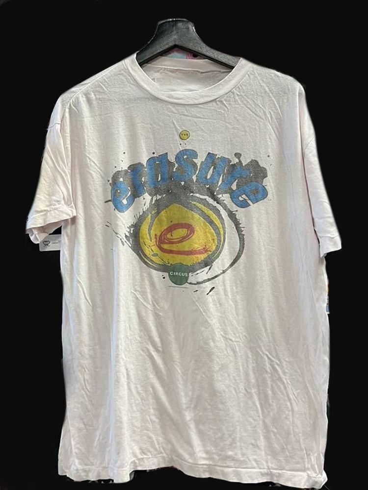 Vintage Erasure Band Circus Album Unisex Cotton TShirt S5XL BL2.290 Unisex T-Shirt M