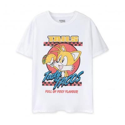 Sonic The Hedgehog Unisex Adult Tasty Tacos T-Shirt