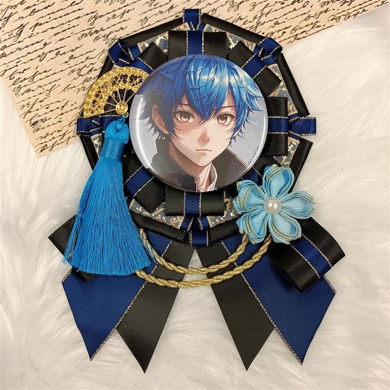 G-Trigger Japanese-Style Ita Rosette, Decorative Rosette, Badge Rosette, Various Parts, Chain, Ribbon, Ita Bag Decoration, Favorite Character,