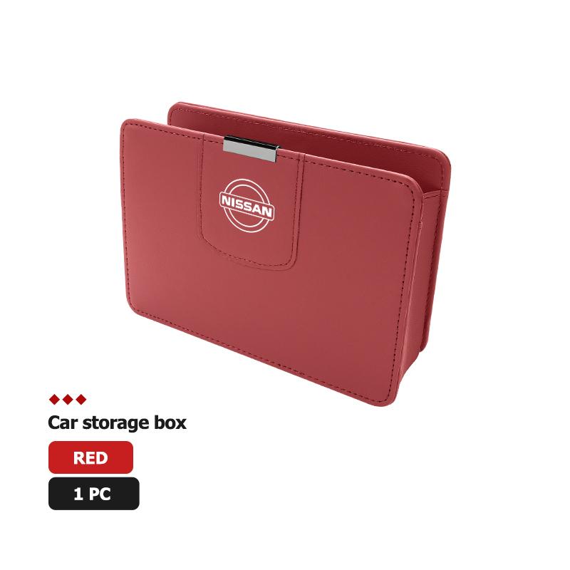 

Car Door Hanging Storage Pouch Leather Durable Car Interior Storage Box For Nissan Sentra Altima Versa Maxima Murano Note Armada