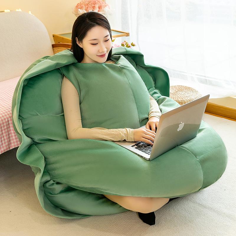 Jucărie de pluș carapace de broască țestoasă putrezită, pernă de birou, se poate purta, sac de dormit păpușă, haine amuzante de activitate broască țestoasă