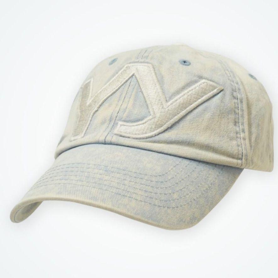 

[USED] OPEN YY YY COTTON BALL CAP BLUE