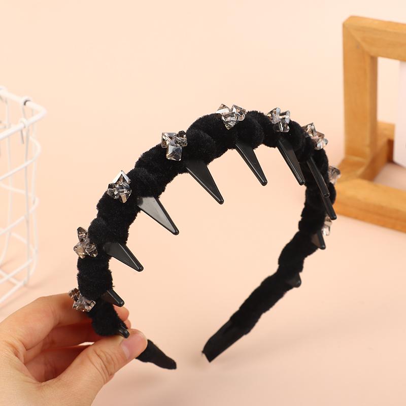 

Французская Роскошь Черный Обруч для Волос Корейский Винтажный Темперамент Повязка на Голову Резинка для Волос для Девочек Аксессуары для Волос Головной Убор