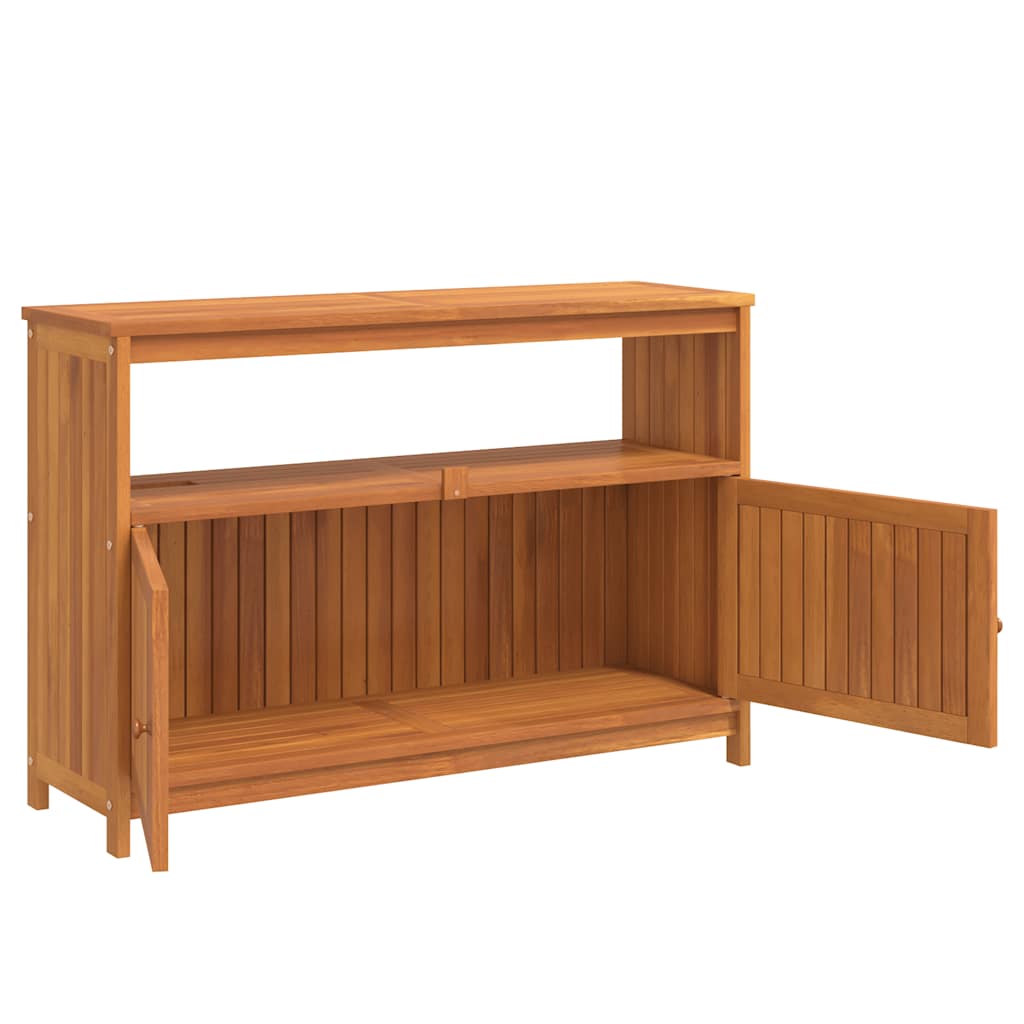 Garden Console Table 110 x 35 x 75 cm Solid Acacia Wood