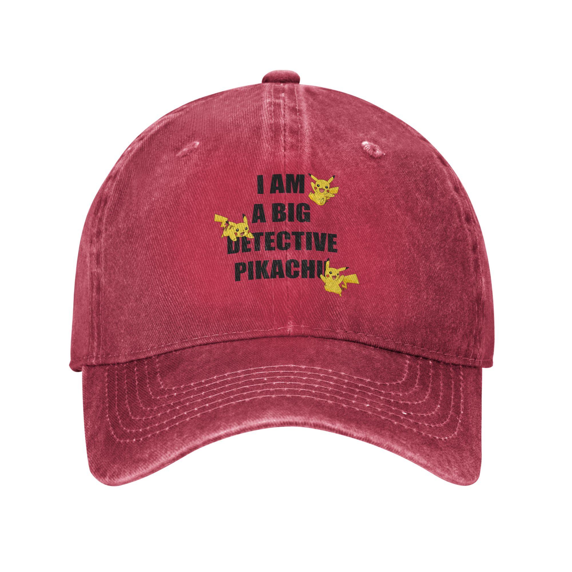 Pokemon Cap  Pikachu Vintage Baseball Cap Hats Visor Protection Snapback Cotton tops gorras Adjustable
