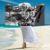 1pc Football Family Bond Microfiber Quick Dry Beach Towel Absorbent Soft Oversized Sand Free Towel for Travel Pool Gym Swimming Yoga 20a109