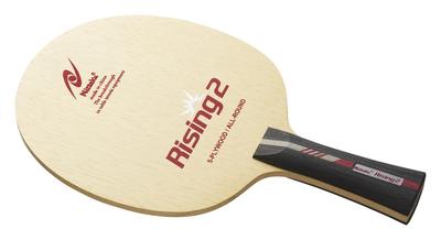 Nittaku Rising 2 Table Tennis Racket, Shakehand, Offensive, 5-Ply Flare, NE-6177