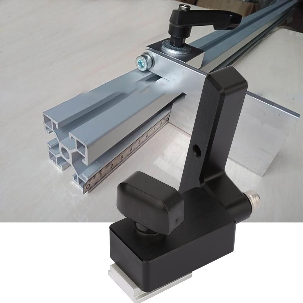 

Precise Angles Miter Track Stop Square Handle T Slot Stop DIY Woodworking Chute Limiter Woodwork Square