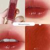 Gēgē Little Bear Velvet Matte Lip Glaze - Silk Velvet, Natural Brightening Lipstick for Students