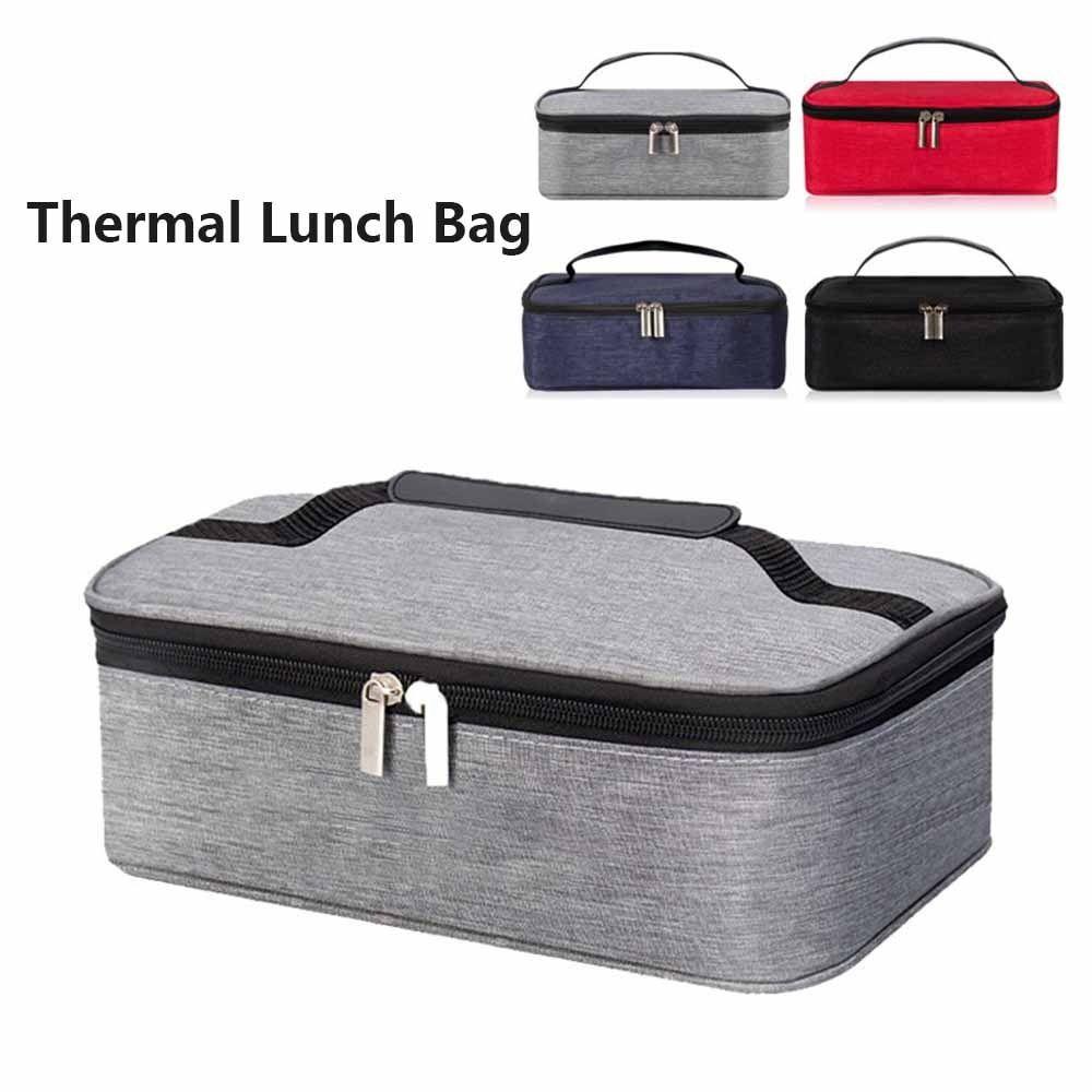 Large Capacity Portable Thermal Bag Thickened Insulated Cooler Bag Lunch Bag  Student Lunch