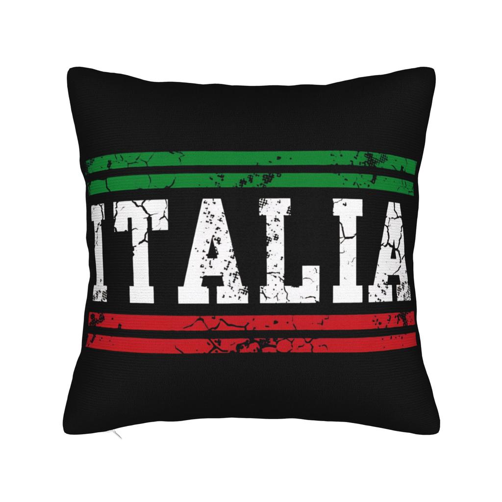 Pillow Case Flag Of Italy Comfy Pillow Cover For Sofa Home Decor Cute Funny Pillowcases