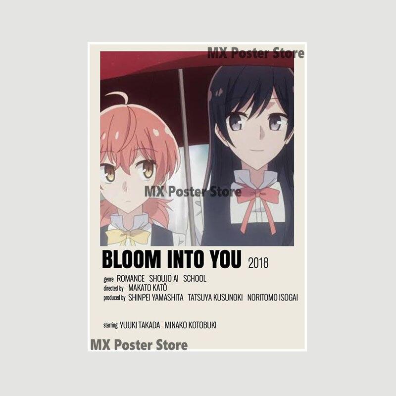 Demon Slayer White Paper Poster Classic Japan Anime Series Art Cartoon Painting Sticker for Home Bar Art Wall Decorative Mural