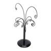 2pcs Xmas Ornament Tree Display Stand Metal Ornament Hold  Tree Jewelry Display Necklace Earring     
