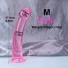Cheap 4Sizes TPE Transparent Anal Plug Jelly Dildo Sex Toys for Man Woman Suction Cup Cock Vaginal Masturbation Soft Small Penis