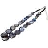 JMXD-Exaggerated Popular Natural Shell Bead Pearl Necklace Women's Handwoven Necklace Collarbone Chain Clothing Accessories