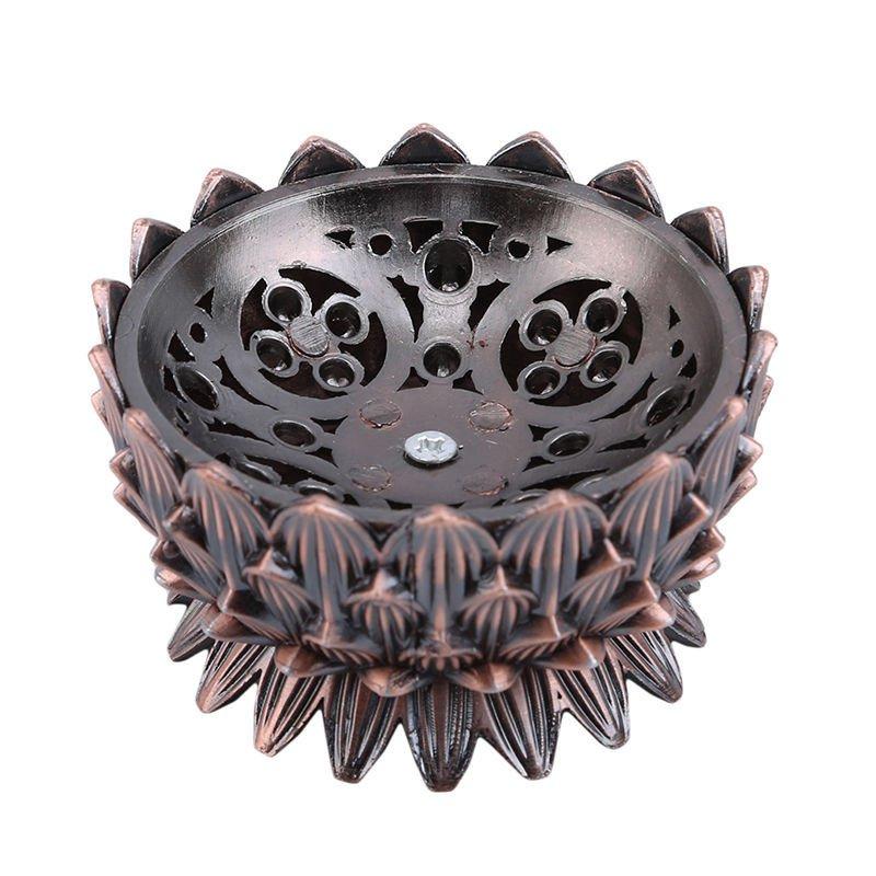 Home Decor Burner Craft Decoration Fashion Decor Yoga Prop Aromatherapy Lotus Incense Burner