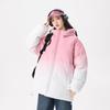 Couple's winter coat, new thickened warm casual hooded cotton coat, men's trendy bread coat, versatile jacket for men