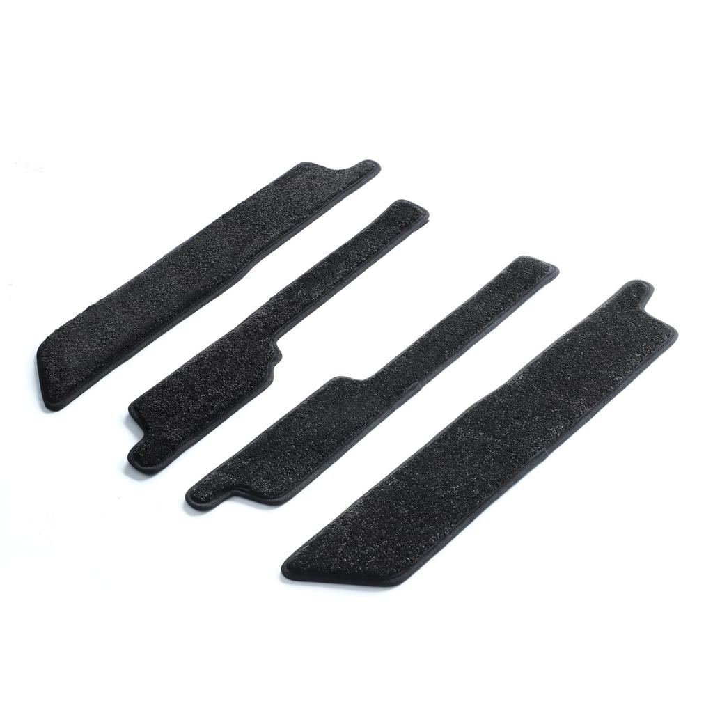 LUCKEASY Side Step Mats for Toyota New Sienta 3rd Generation 2022 and Set of 4 (10 Series), (MXP1, MXPC10G) (August - Present), Stain-Resistant,