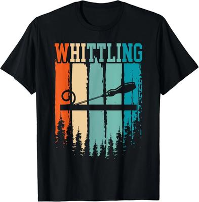Whittling Retro Vintage Tee Shirts Gift Unisex T-Shirt