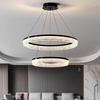 Liangtu Modern LED Ring Chandelier