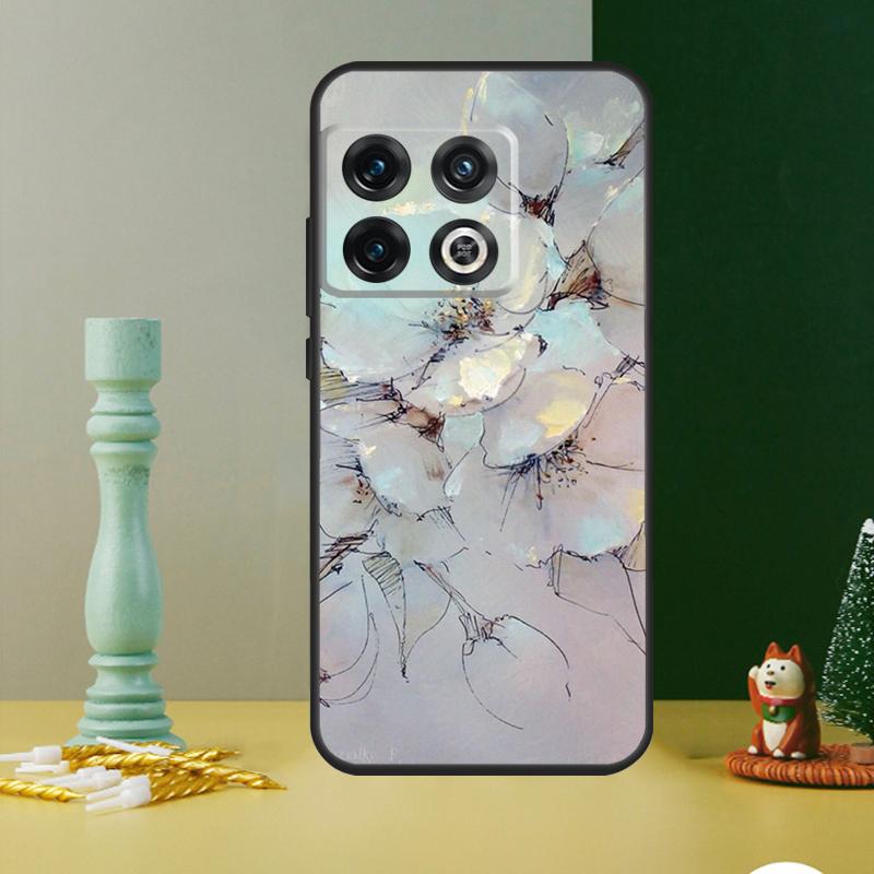 Oil Painting Flowers Case For OnePlus Nord CE 4 2 3 Lite N20 N30 9 10 Pro 8T 9RT 10T 10R 12R 13R 11 12 13 Cover
