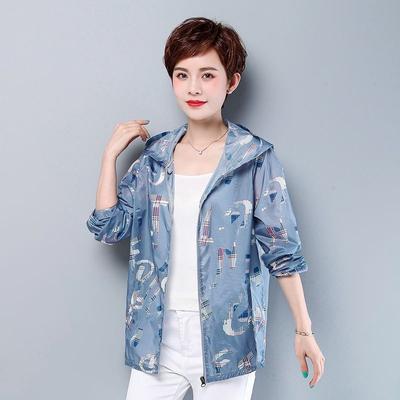 Damen Frühling und Herbst Kapuzen Freizeitjacke Kurze Lockere Bequeme Reißverschlussjacke
