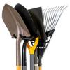 Wall Hanging Garden Tool Rack Metal Construction For Balcony Shed Storage Organizer for Shovel Rake Broom