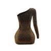 Women's Spring Autumn New Sexy Sequin One Shoulder Mini Dress Long Sleeve Ruched Bodycon Slim Fit Elegant Evening Party Night Club Cocktail Dress
