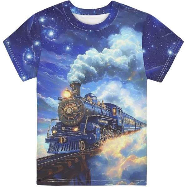 Summer Fashion Casual Cute Style Women's Cartoon Color Printed Comfortable Soft Breathable Loose T-shirt