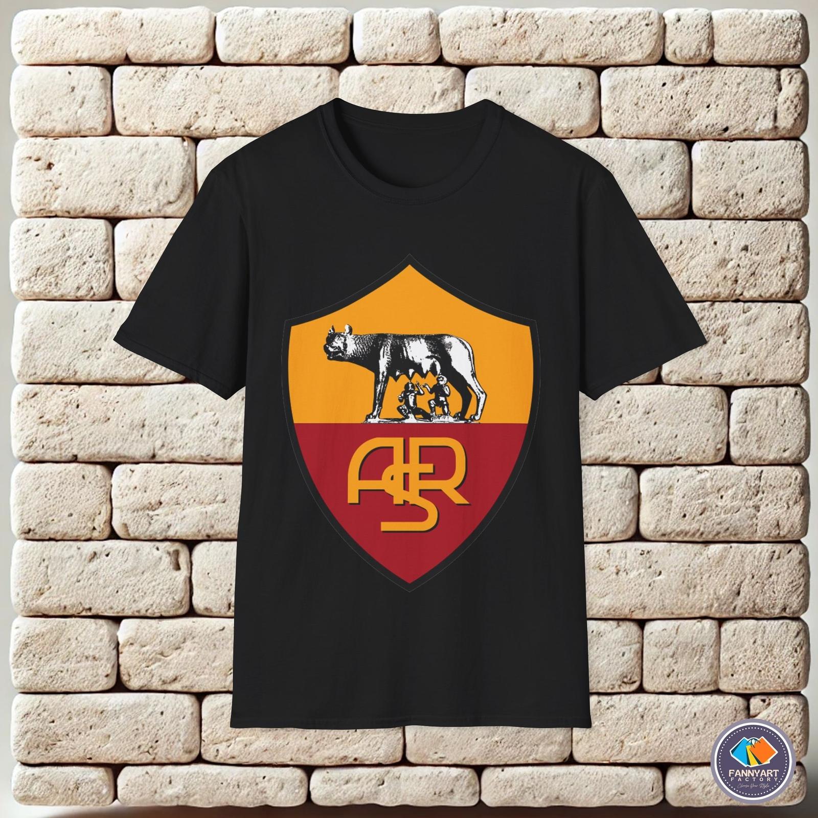 AS Roma Football Soccer Club Logo Symbol Unisex T-Shirt XXL
