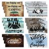 Camper Placemats Table Mats Happy Camping Placemats for Dining Table Set of 4 Cartoon Car Vintage Placemat Set Non-Slip 18x12in