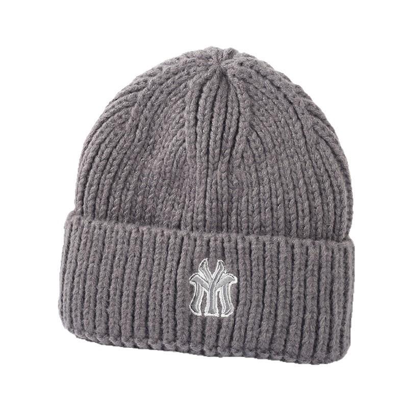 Hat Women's Warm Knitted Korean Edition Trendy Versatile Head Circumference Show Face Small Windproof Ear Protection Woolen