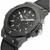 HYAKUICHI 101 Watch 100m Water Resistant Chronograph Date Display Rubber Strap Black Men's