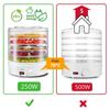 Déshydrateur alimentaire - GreenBlue - GB190 - 250W - 5 tamis - Température 35-70°C