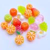 10Pcs Resin Lovely Mixed Artificial Orange Fruits Flatback Cabochon Scrapbook Kawaii DIY Embellishments Accessories D77