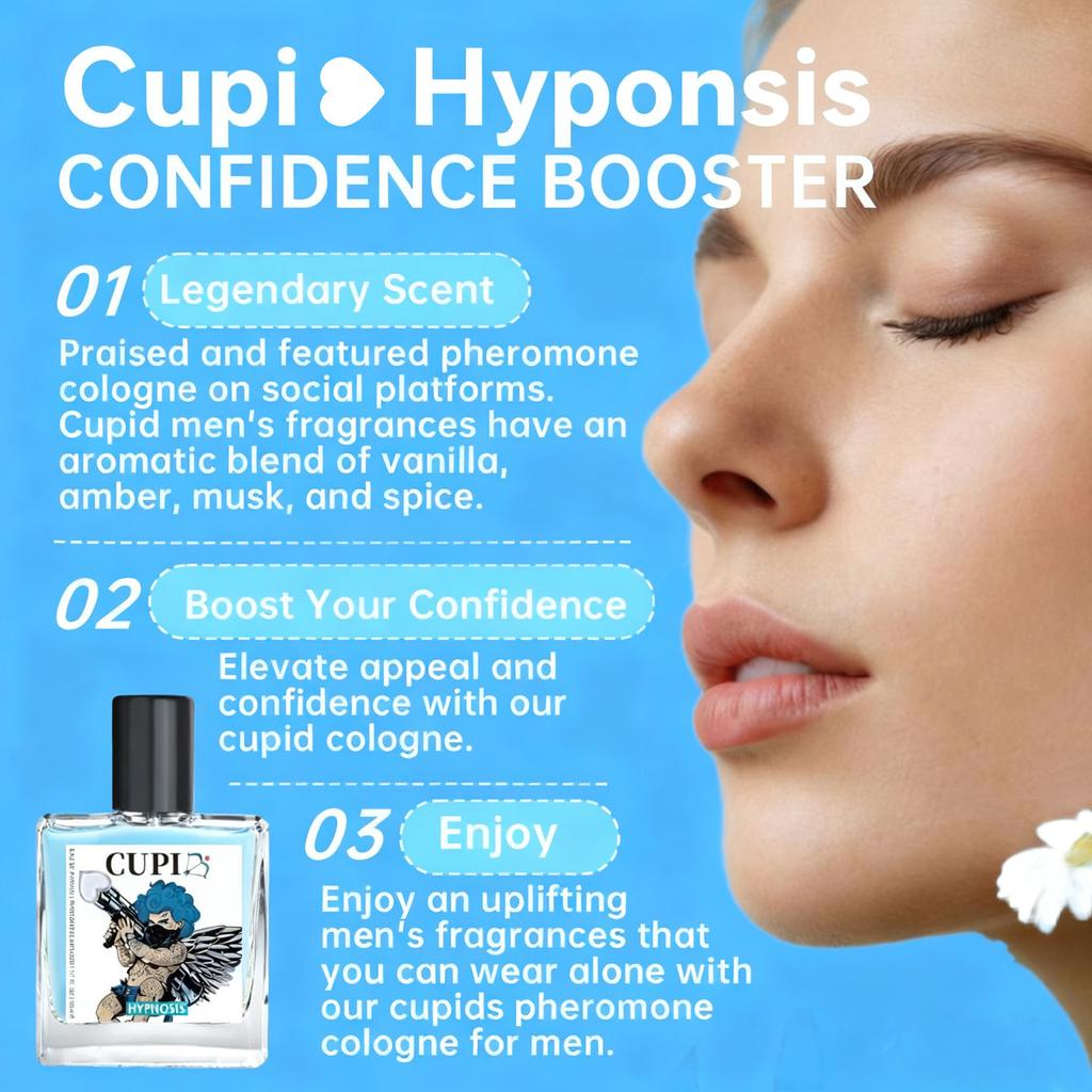 Cupid Perfume for Men, Long-lasting Light Fragrance, Premium Gentleman Scent