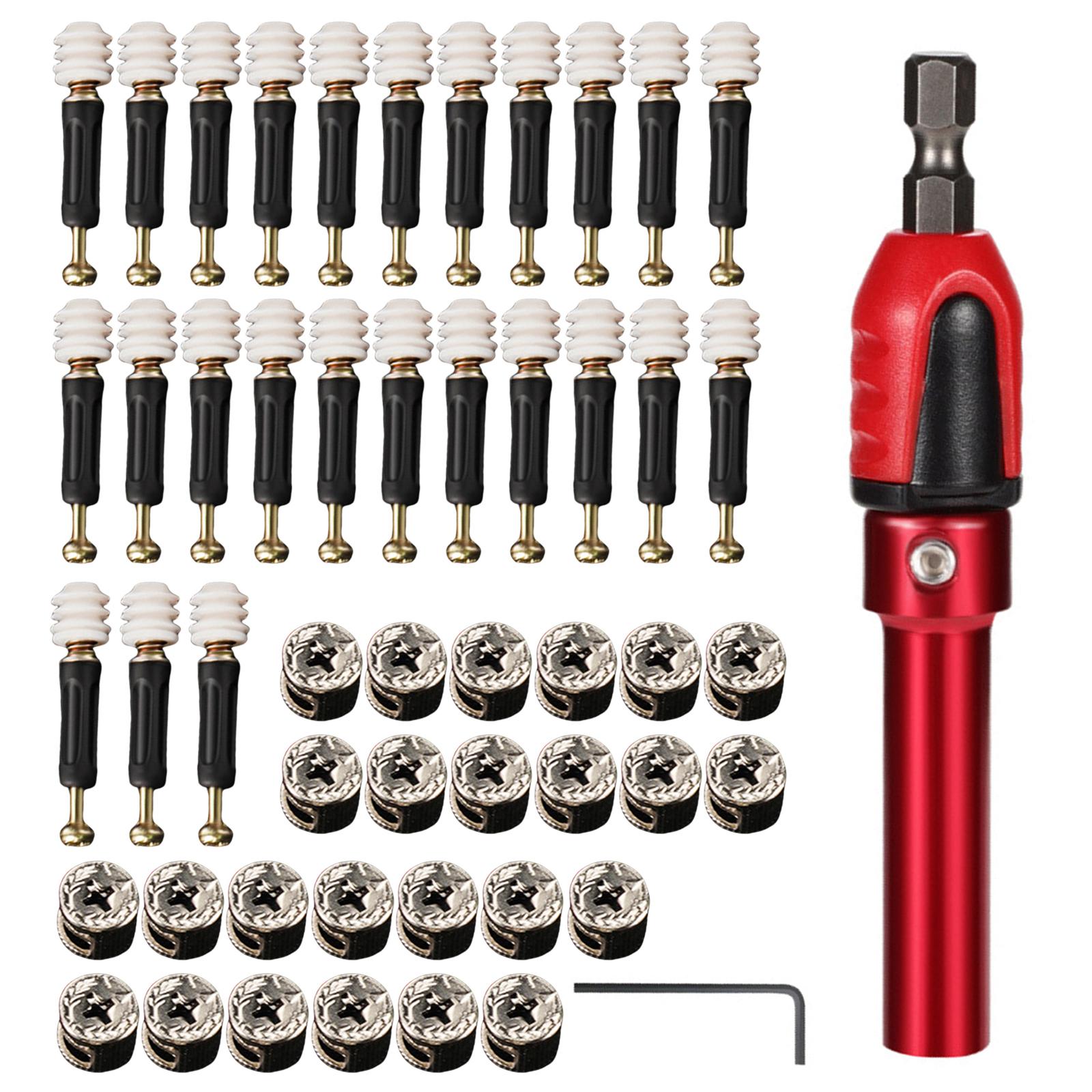 

Магнитный держатель бит 3 в 1 из высокоуглеродистой стали, набор головок для винтов с регулируемой глубиной, для повышения стабильности красный