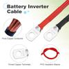 uxcell 2pcs 8 AW G Battery Cable 2ft Copper Battery