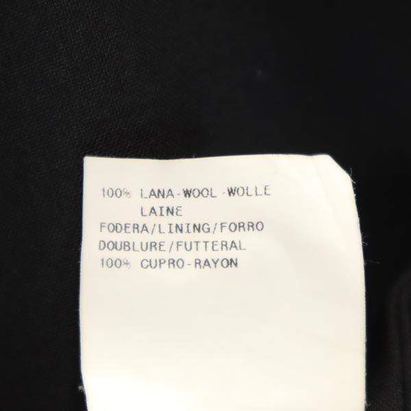 Emporio Armani Made in Italy wool tailored jacket 44 black Women Used