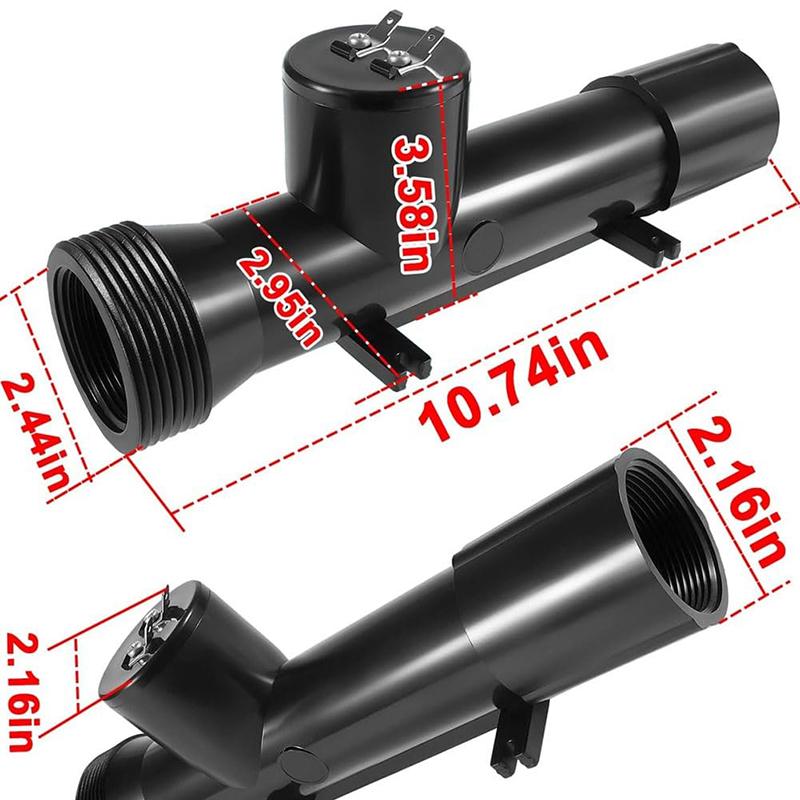 4Ch4002-R Izolator Komory Jonizatora Odkurzacza Basenowego Wymiana Komory Jonizatora Basenu Wymiana Do Systemu Hybrydowej Oczyszczania Basenu Wkłady