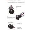 Mini embedded 220V outdoor waterproof human body infrared sensing switch LED rainproof intelligent sensor probe