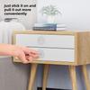 Handle Adhesive Acrylic For Glass Cabinet Doors With Easy Install Punching No
