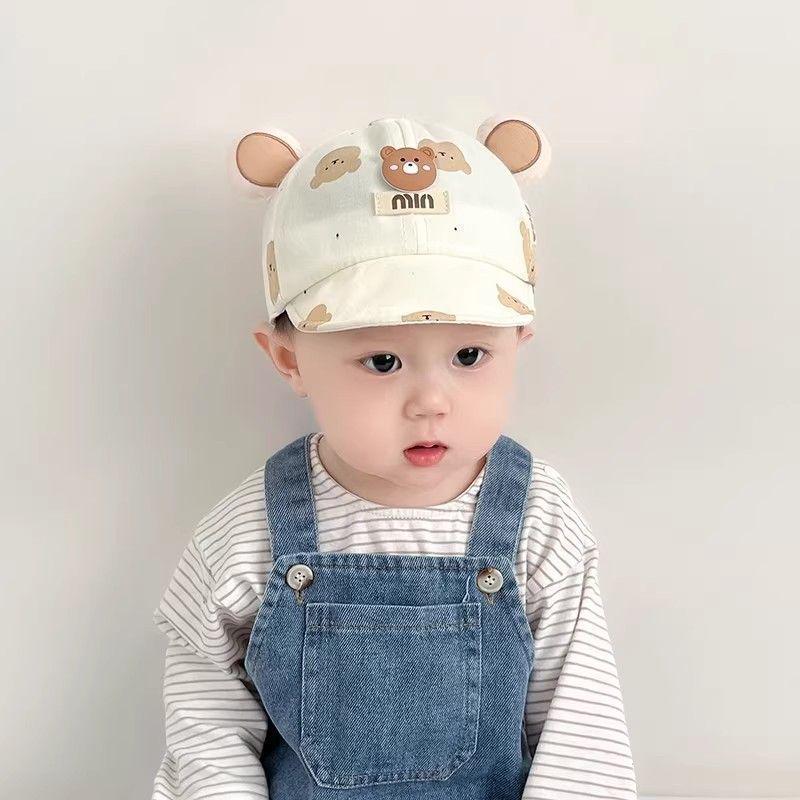 Spring & Autumn Duckbill Baby Hat - Cute, Thin, Adorable Korean Style Baseball Cap for Boys & Girls