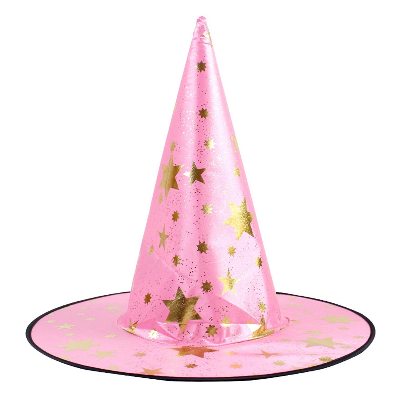 

Праздничная ведьминская шляпа для женщин Косплей шляпа волшебника Модный костюм Федора-шляпа Праздник Фестиваль Остроконечная шляпа ведьмы 28