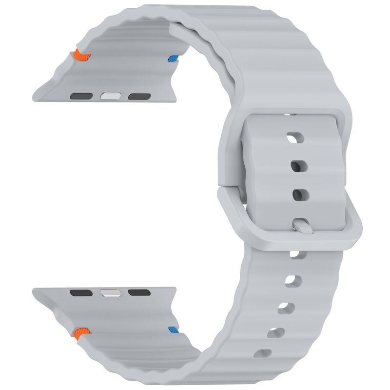 Watch Band For Apple Watch Serise 11 10 9 8 7 SE3 46mm 42mm 41mm 45mm 44mm 40mm Sport Silicone Strap For iWatch Ultra 2 3 49mm