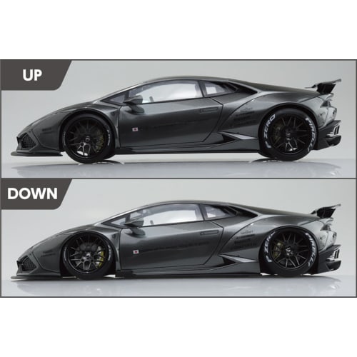 Aoshima Bunka Kyozai (AOSHIMA) 1/24 Liberty Walk Series No. 16 LB Works Lamborghini Huracan Ver. 2 Plastic Model