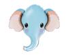 Foil Balloon Fx Elephant Blue Elephant 60 Bulk