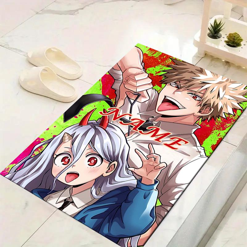Custom 1Pc Adventure Anime World Rug Office Carpet Indoor Outdoor Entrance Doormat Nonslip Soft And Comfortable Living Room D2915115